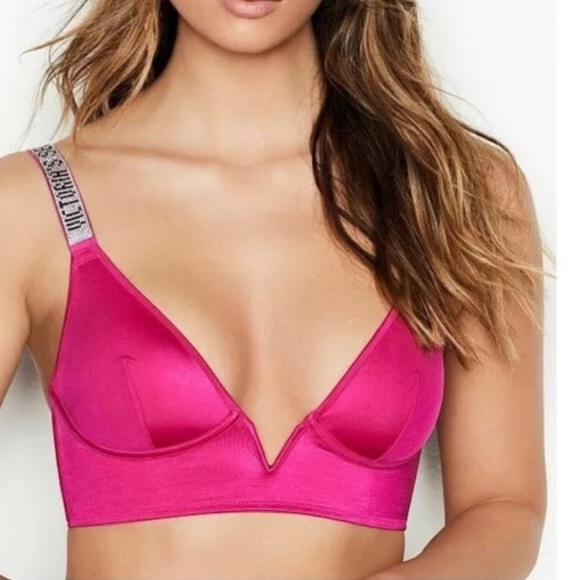 Victoria's Secret V-Wire Shine Bra NWOT - Picture 2 of 7